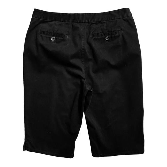 🛍️ 3/$40 Jones NY City Short Black Bermuda Short  Size 12 - Picture 2 of 6